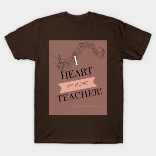 I Heart My Music Teacher T-Shirt